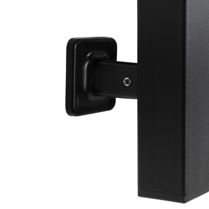 Рушникосушка Navin електрична Авангард, 800х480х71мм, кнопка, сталь, чорний муар, праве підключення