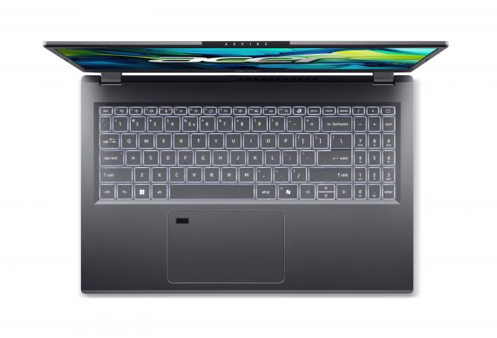 Ноутбук Acer Aspire 15 A15-51M 15.6" FHD IPS, Intel i5-13420H, 16GB, F1TB, UMA, Lin, сірий