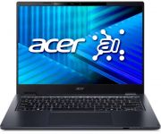 Ноутбук Acer TravelMate TMP414-55 14" WUXGA IPS, Intel U7-255U, 32GB, F1TB, UMA, Lin, синій