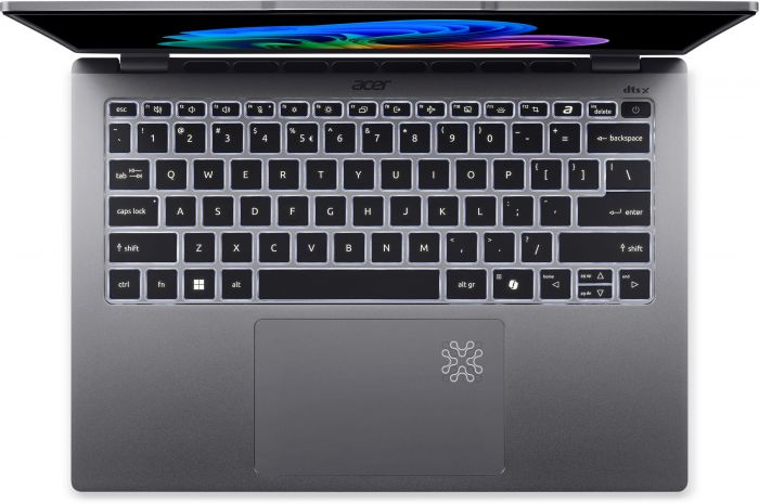 Ноутбук Acer Swift Go 14 SFG14-64 14" WUXGA OLED, AMD R7-350, 32GB, F1TB, UMA, Win11, сріблястий