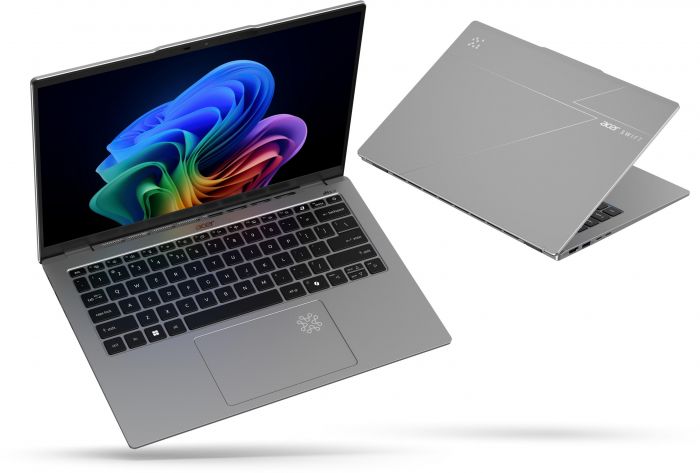 Ноутбук Acer Swift Go 14 SFG14-64 14" WUXGA OLED, AMD R7-350, 32GB, F1TB, UMA, Win11, сріблястий