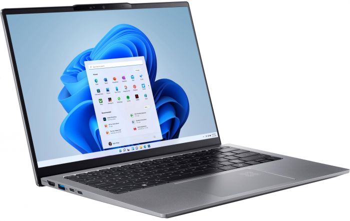 Ноутбук Acer Swift Go 14 SFG14-64 14" WUXGA OLED, AMD R5-340, 16GB, F512GB, UMA, Win11, сріблястий