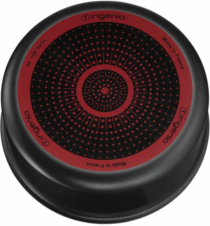 Набір посуду Tefal Ingenio Easy Cook & Clean, 10предметів, алюміній, нержавіюча сталь, бакеліт, чорний