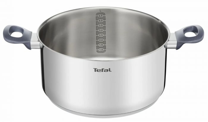Каструля Tefal Daily Cook з кришкою, 24см, нержавіюча сталь, алюміній, бакеліт