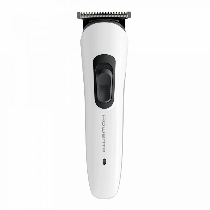 Тример Rowenta Trim&Style, для бороди, носа, вусів і голови, мережа+акум., насадок-7, сталь, білий