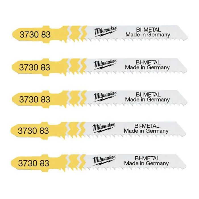 Полотно пиляльне для електролобзика Milwaukee Special по дереву, крок зуба 1.9мм х 60мм, 5шт