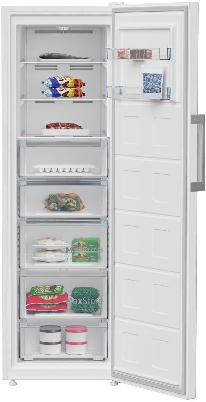 Морозильна камера Beko, 187x61x71, 286л, 1дв., A+, NF, білий