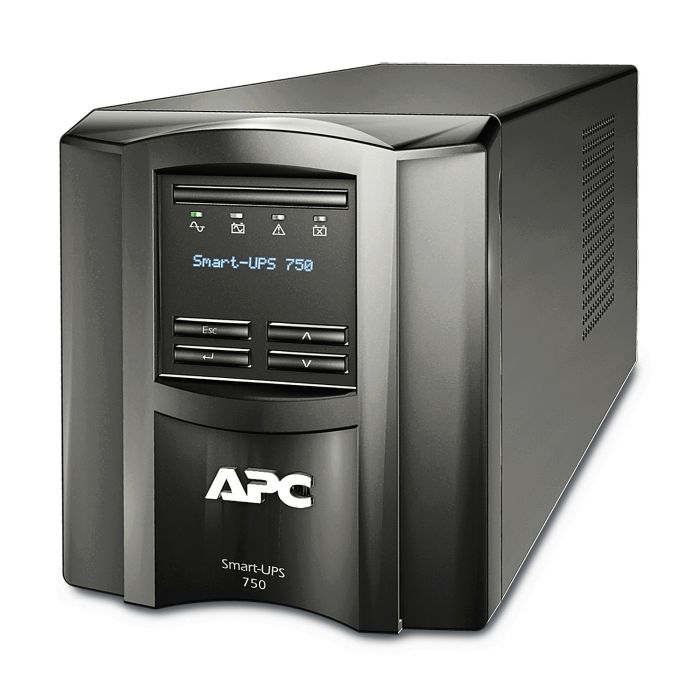 Джерело безперебійного живлення APC Smart-UPS 750VA/500W, LCD, USB, SmartConnect, 8xC13