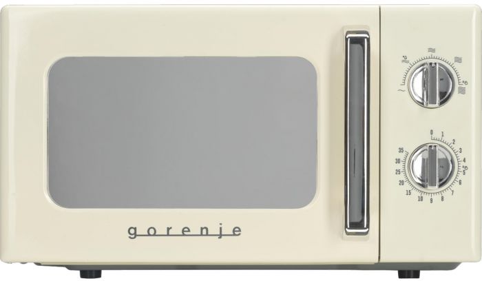 Мікрохвильова піч Gorenje, 20л, мех. керув., 700Вт, гриль, бежевий