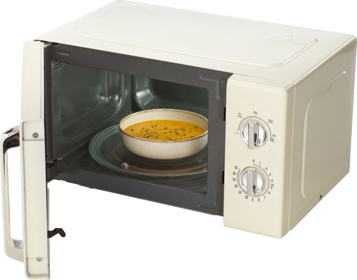 Мікрохвильова піч Gorenje, 20л, мех. керув., 700Вт, гриль, бежевий