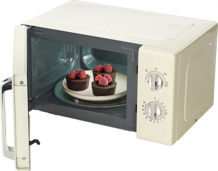 Мікрохвильова піч Gorenje, 20л, мех. керув., 700Вт, гриль, бежевий