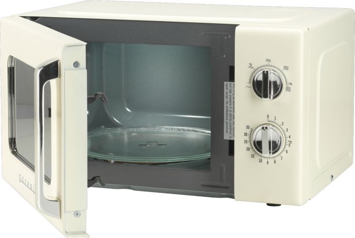 Мікрохвильова піч Gorenje, 20л, мех. керув., 700Вт, гриль, бежевий