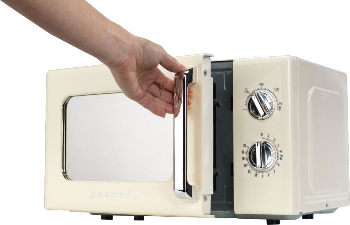 Мікрохвильова піч Gorenje, 20л, мех. керув., 700Вт, гриль, бежевий