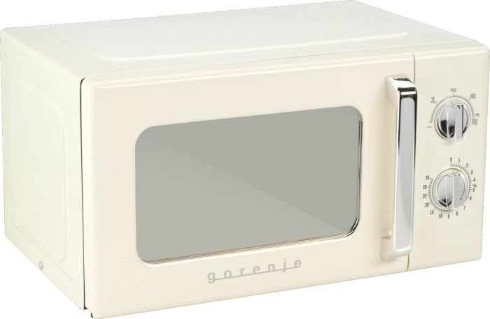 Мікрохвильова піч Gorenje, 20л, мех. керув., 700Вт, гриль, бежевий