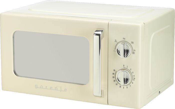 Мікрохвильова піч Gorenje, 20л, мех. керув., 700Вт, гриль, бежевий
