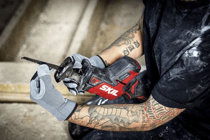 Пила шабельна акумуляторна SKIL 3475 CA Compact безщіткова 20В 1х5А·год пропил 200мм хід 25.4мм 1.8кг