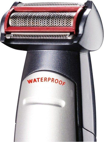 Набір для стрижки Babyliss, для голови, вусів, бороди,носа і тіла, мережа+акум., насадок-10, сріблястий