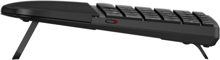 Клавіатура мембранна HP 680 Comfort Dual-Mode 111key, BT, EN/UK, чорний