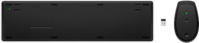 Комплект клавіатура та миша НР 650, WL, EN/UK, чорний