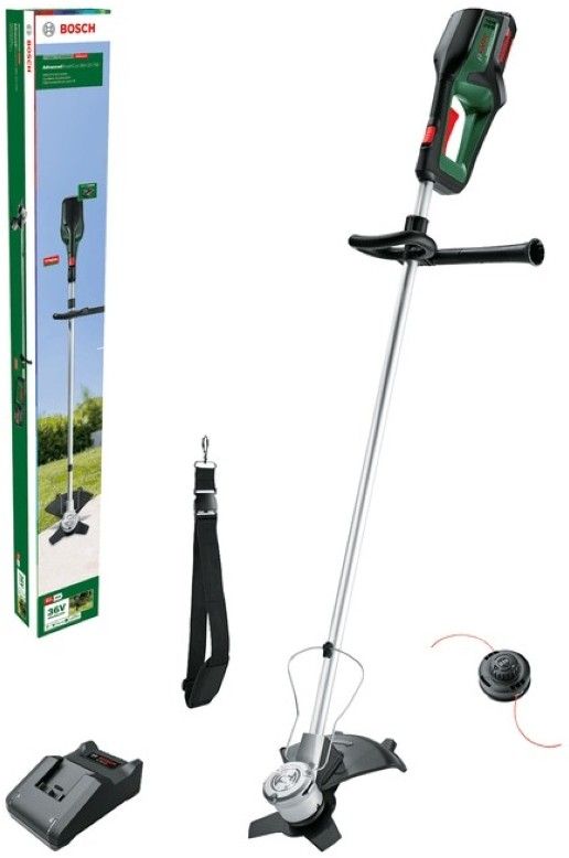 Тример садовий акумуляторний Bosch AdvancedGrassCut 36V-23-750 36V 23см 1х2А·год ЗП  AL 36V-20 4.1кг