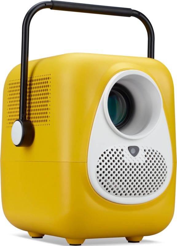 Проєктор AOpen QF23s FHD, 250 lm, LED, 1.26, WiFi, жовтий, Whale TV