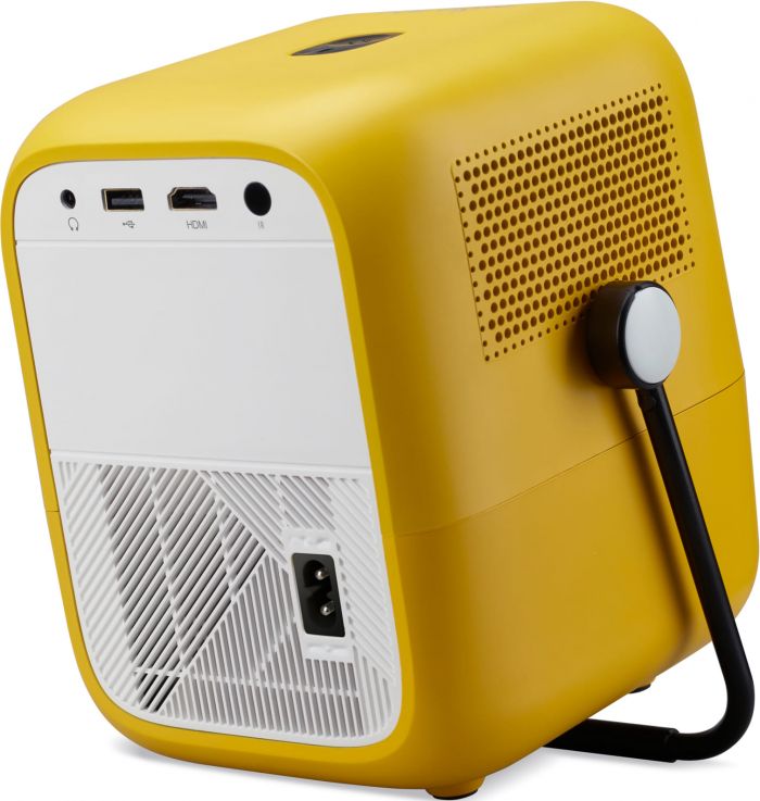 Проєктор AOpen QF23s FHD, 250 lm, LED, 1.26, WiFi, жовтий, Whale TV