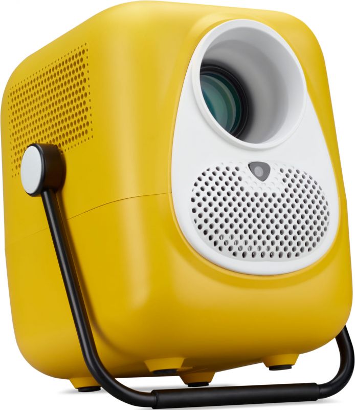Проєктор AOpen QF23s FHD, 250 lm, LED, 1.26, WiFi, жовтий, Whale TV