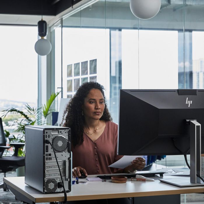 Комп'ютер персональний HP Elite 800-G9 TWR, Intel i7-14700, 16GB, F1TB, ODD, UMA, WiFi, кл+м, 3р, Win11P