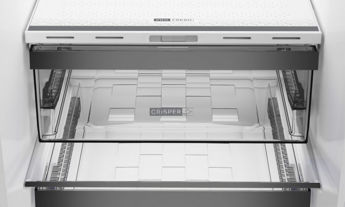 Холодильник Whirlpool з нижн. мороз., 203.5x60х66.3, холод.відд.-231л, мороз.відд.-104л, 2дв., А++, NF, інв., зона нульова, нерж