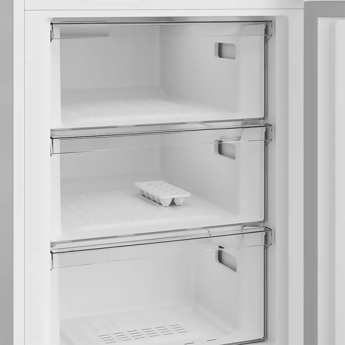 Холодильник Indesit з нижн. мороз., 202.5x60х67, холод.відд.-266л, мороз.відд.-120л, 2дв., А++, ST, сріблястий