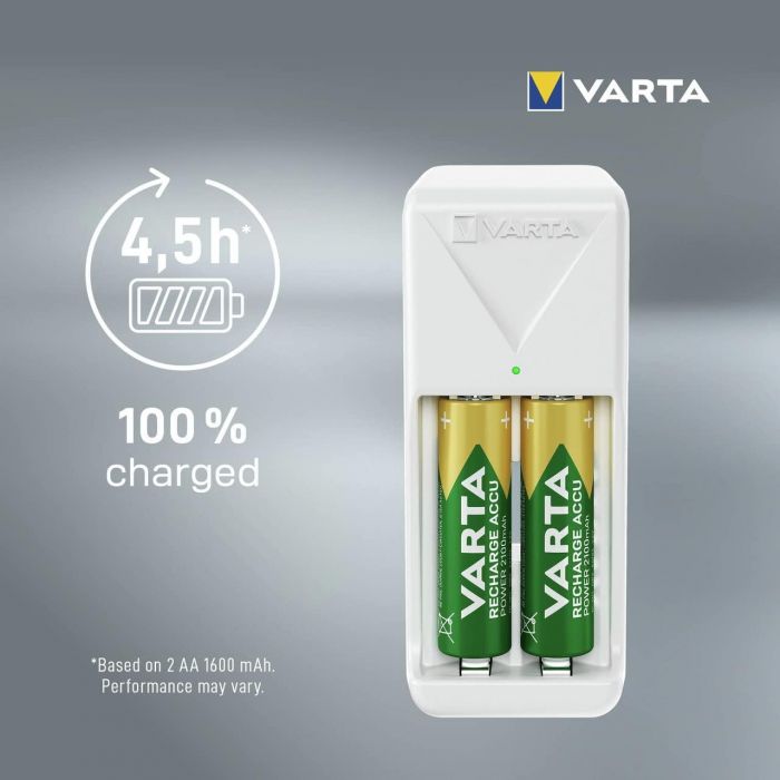 Зарядний пристрій Varta Mini Charger 2хNI MH AA2100 мА•год