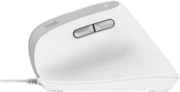 Миша Trust Bayo 2 Ergonomic, USB-A, біла