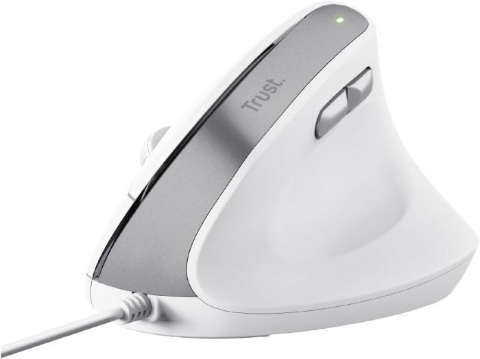 Миша Trust Bayo 2 Ergonomic, USB-A, біла