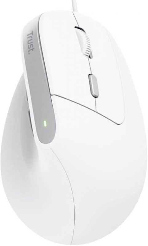 Миша Trust Bayo 2 Ergonomic, USB-A, біла