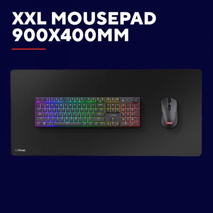 Ігрова поверхня Trust GXT 759, XXL (900x400x3мм), чорний