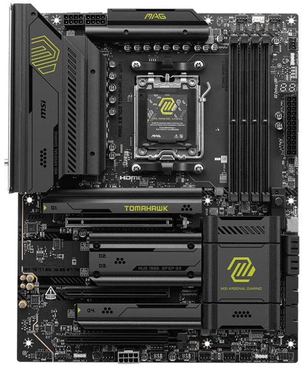 Материнcька плата MSI MAG X870E TOMAHAWK WIFI sAM5 X870E 4xDDR5 M.2 HDMI WiFi BT ATX