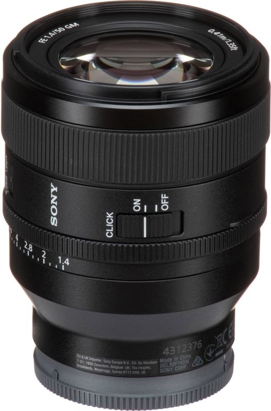 Об'єктив Sony 50mm f/1.4 GM для NEX FF