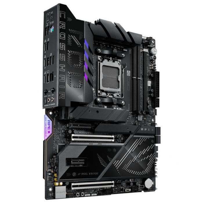 Материнcька плата ASUS ROG CROSSHAIR X870E APEX sAM5 X870E 4xDDR5 M.2 USB Type-C WiFi BT ATX