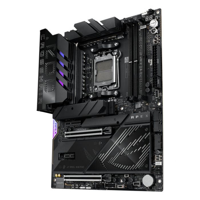 Материнcька плата ASUS ROG CROSSHAIR X870E APEX sAM5 X870E 4xDDR5 M.2 USB Type-C WiFi BT ATX