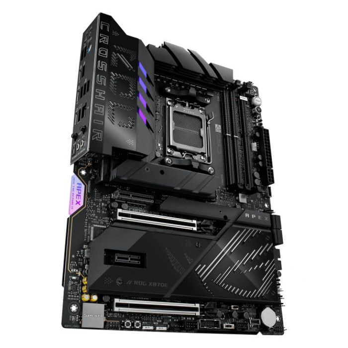 Материнcька плата ASUS ROG CROSSHAIR X870E APEX sAM5 X870E 4xDDR5 M.2 USB Type-C WiFi BT ATX