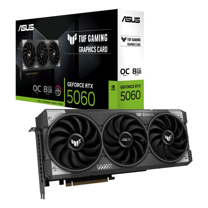 Відеокарта ASUS GeForce RTX 5060 8 GB GDDR6 OC TUF-RTX5060-O8G-GAMING