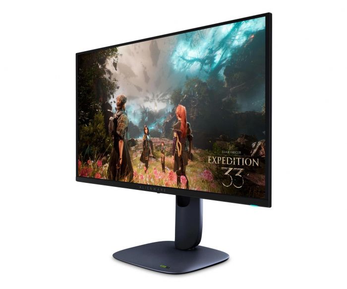 Монітор DELL 27" AW2725Q 2xHDMI, DP, USB, QD-OLED, 3840x2160, 240Hz, 0.03ms, DCI-P3 99%, G-SYNC, AdaptiveSync, Pivot, HDR TrueBlack 400
