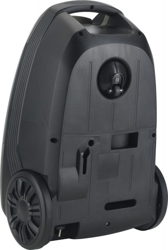 Пилосос Gorenje мішковий, 890Вт, 4л, HEPA, телескоп, LED-дисплей, турбощітка, чорний