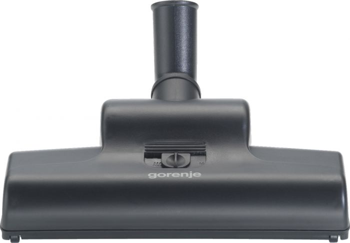 Пилосос Gorenje мішковий, 890Вт, 4л, HEPA, телескоп, LED-дисплей, турбощітка, чорний