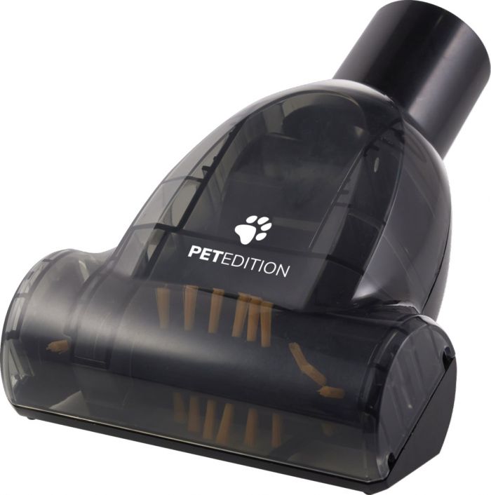 Пилосос Gorenje мішковий, 890Вт, 4л, HEPA, телескоп, LED-дисплей, турбощітка, чорний