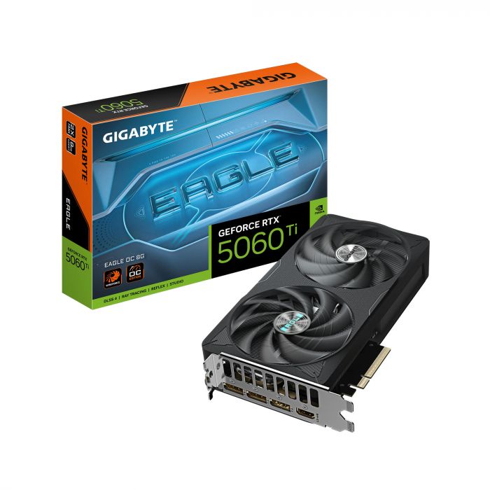 Відеокарта GIGABYTE GeForce RTX 5060 Ti 8GB GDDR7 EAGLE OC