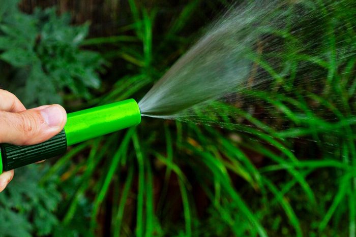 Зрошувач ручний Verto, прямий, 1/2", регулювання форми струменя води