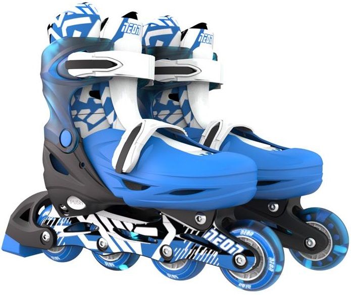 Роликові ковзани Neon Inline, розмір 34-37, синій