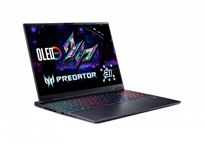 Ноутбук Acer Predator Helios Neo 16 PHN16S-71 16" OLED, Intel U9-275HX, 64GB, F1TB+1TB, NVD5070Ti-12, Win11P