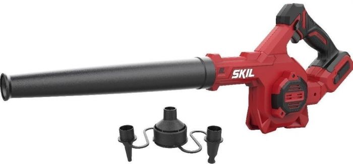 Повітродув акумуляторний SKIL 3161 CB Compact 20В акб 1х2.5А·год 300км/год 3 насадки 1.2кг